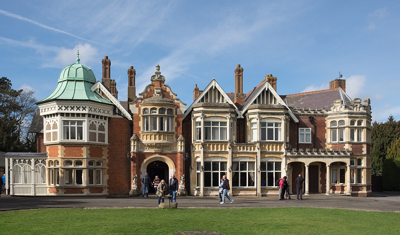 The mansion at Bletchley Park, photographed in 2017.