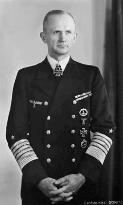 Bundesarchiv portrait of Karl Dönitz, April 1943.