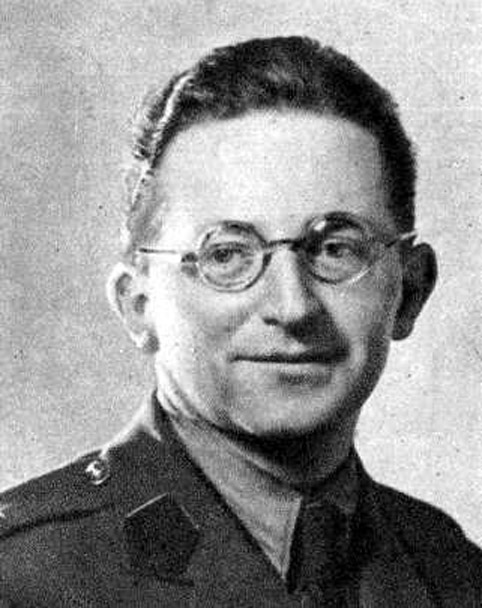 Marian Rejewski as a Polish Army signals officer in Britain, 1943 or 1944.